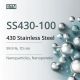 430 Stainless Steel Nanopowder Nanoparticles 70 nm 99.9 % (SS430-100)