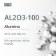 Alumina Powder Microparticles 200-300 nm 99 % Alpha (AL2O3-100)