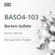 Barium Sulfate Powder Microparticles 200 nm 99.9 % (BASO4-103)