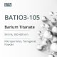 Barium Titanate Powder Microparticles 300-400 nm 99.9 % Tetragonal (BATIO3-105)