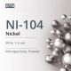 Nickel Powder Microparticles 1-3 um 99 % (NI-104)