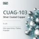 Silver Coated Copper Powder Microparticles 5 um Flakes (CUAG-103)