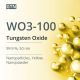 Tungsten Oxide Nanopowder Nanoparticles 50 nm 99.9 % Yellow (WO3-100)