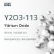 Yttrium Oxide Nanopowder Nanoparticles 100-500 nm 99.9 % (Y2O3-113)