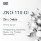 Zinc Oxide Nanopowder Nanoparticles 20 nm 99.9 % Oleophilic Stearic Acid Treated (ZNO-110-OI)