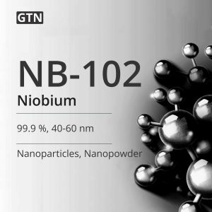 Niobium Nanopowder Nanoparticles 40-60 nm 99.9 % (NB-102)